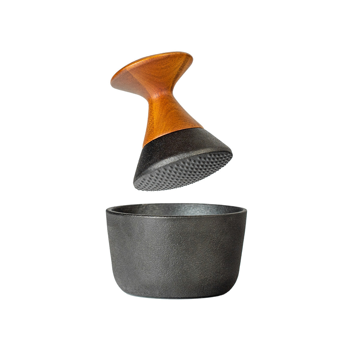 Ruční litinový hmoždíř .pepper..mortar + pepřový starterpack (3x20 g)