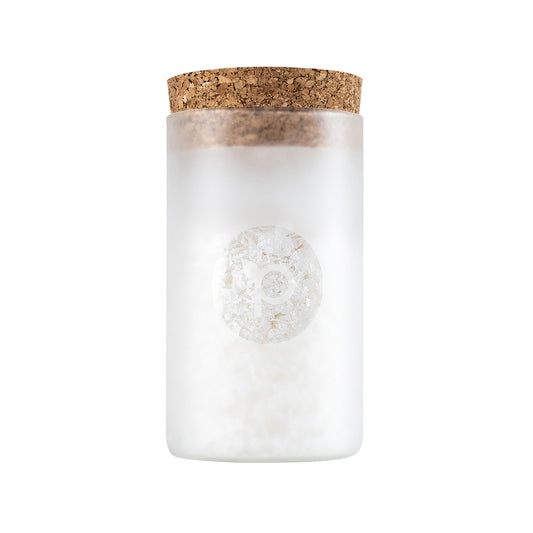Salt pyramids from Kampot - Flake salt in a luxurious gift box made of sandblasted Czech glass 170g
