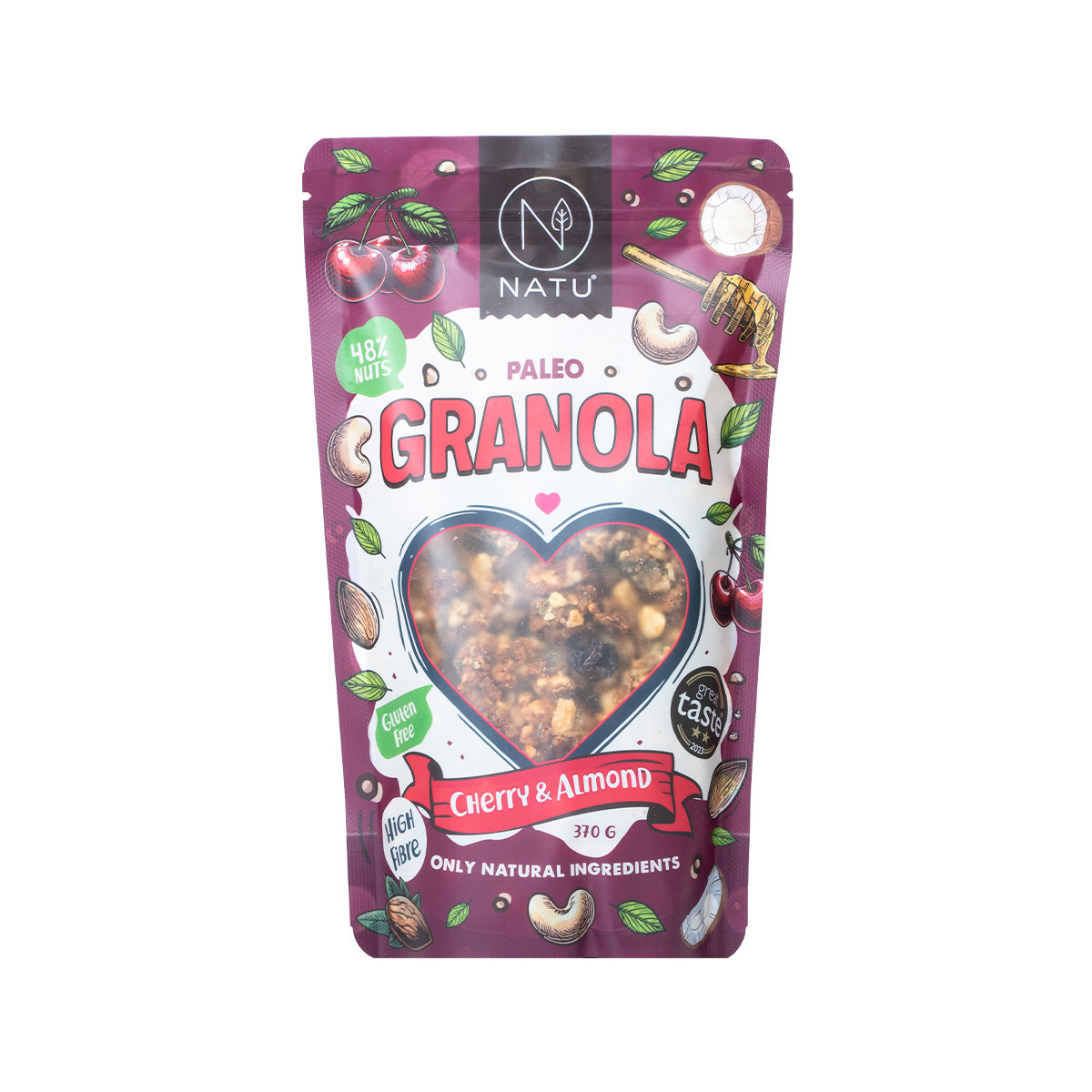Paleo Granola Cherries and Almonds 370g