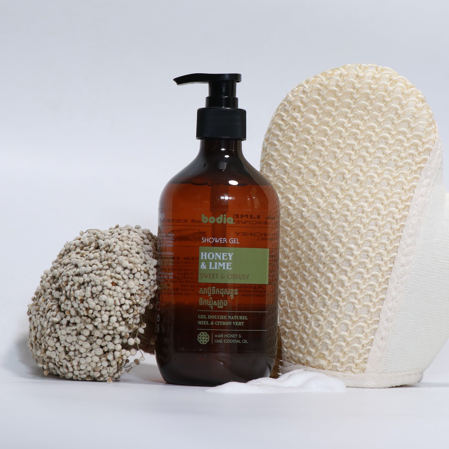 Shower gel – honey & lime 