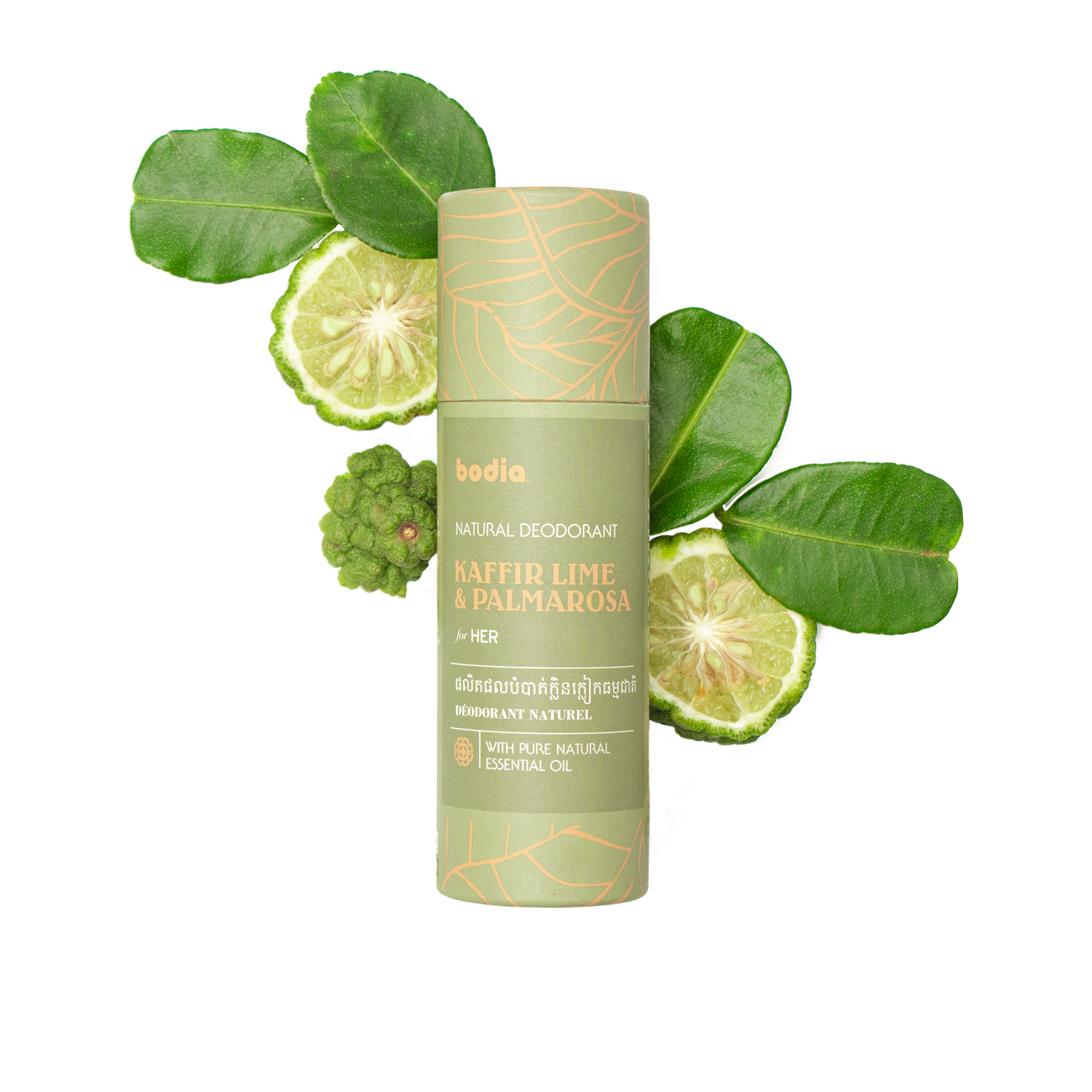 Natural deodorant – camphor lime & palmarosa 