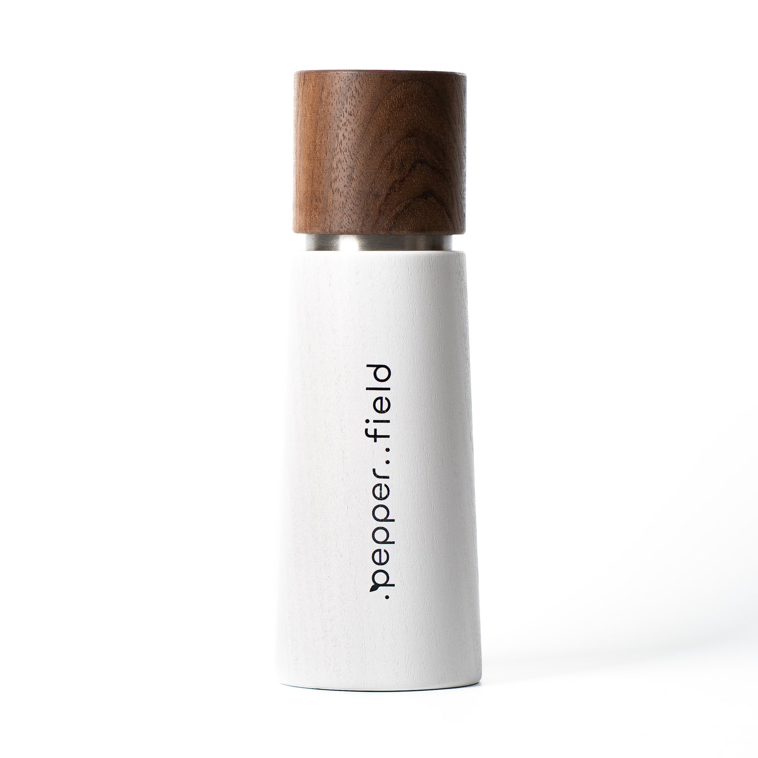 White wooden original .pepper..field Grinder 