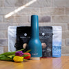 Spring promotion: rechargeable blue Grinder FinaMill + free Kampot  pepper and salt for 986 CZK 