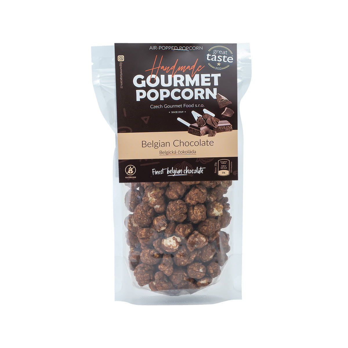 Popcorn belgická čokoláda, 75g